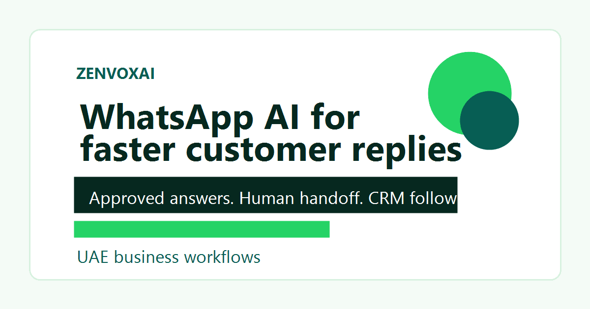 How WhatsApp AI Helps UAE Businesses Reply to Customers Faster